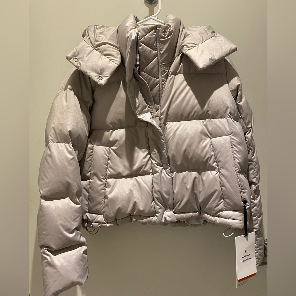 Lululemon Wunder Puff Cropped Jacket Size6